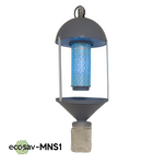 Ecosav MNS1 - Manas Kurdu ve Bağ Bahçe Zararlıları için Elektrikli Işık Tuzağı - Zehirsiz Tarım Bitki Koruma Ürünü